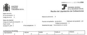 recibo de liquidación